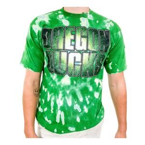 University of Oregon Tie Dye Tee - L